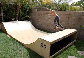 Garage Mini Ramp Halfpipe Rampas De Skate Skate Pequeno Pistas De Skate