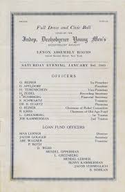 The Drohobycz Landsmanshaft in New York