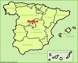 It is located on the iberian peninsula. Madrid Map Spain Maps Of Madrid City