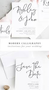 Blush Wedding Invitations Wedding Invitations Uk Minimal Wedding Invitation Calligraphy Wedding Invitation