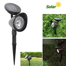 Solar Garden Lights 3 Led Garden Lamp Spot Light Party Path Outdoor Spotlight Lawn Landscape Solar Lights Garden Solar Landscape Lighting Garden Path Lighting