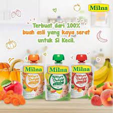 Balai besar penelitian dan pengembangan pascapanen pertanian, 2012 menurut permana 2008, kendala penggunaan pengeringan semprot. Milna Nature Delight Fruit Puree 80g Sari Buah Makanan Bayi Jus Buah 1 Mpasi Lazada Indonesia