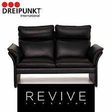 Designed for people to turn space into individual adaptable areas of their lifestyle and new forms of. Dreipunkt Scala Leder Sofa Schwarz Zweisitzer Couch 15221 Ebay