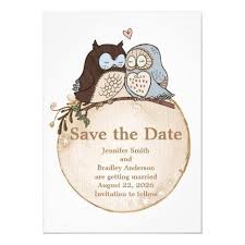 Cute Owl Themed Wedding Save The Date Woodland Invitation Weddinginvitations Savethedatewedding In 2020 Woodland Invitations Save The Date Invitations Wedding Saving