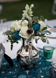 Cream, royal blue, orange, dark red, peach pink, blush, coffee, beige, fuchsia quantity: Dark Turquoise Wedding Inspiration With Floral Details Teal Centerpieces Teal Wedding Turquoise Wedding