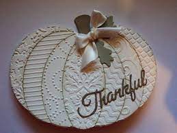 I used the top half of a large leaf stamp to make a pattern for my accent leaf. Fall Cards I Am Looking Forward To Making Mandy S Diy Care