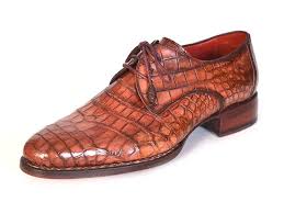 Paul Parkman Genuine Crocodile Goodyear Welted Derby Shoes Id 44z87 In 2020 Derby Shoes Dress Shoes Shoes