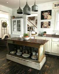 25 Charming Farmhouse Kitchen Decor Ideas Rustic Industrial Kitchen Modern Farmhouse Kitchens Farmhouse Kitchen Decor