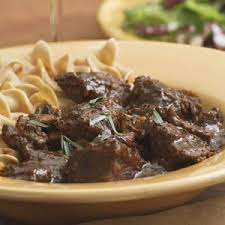 Braised Beef Cubes In Gravy Recipe Recipe Beef And Mushroom Recipe Braised Beef Healthy Recipes