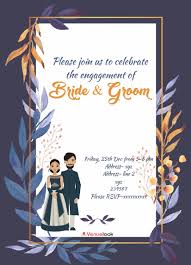 Here you can edit following template with your details and download it as free.you can. Golden Frame E Invite Indian Wedding Invitation Cards Online Invitation Card Indian Wedding Invitation Card Design
