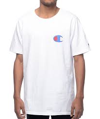 Champion Heritage Patriotic C White T Shirt