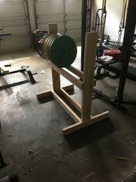 Diy Plate Storage Plan To Add A Shelf On Top For Dumbells Diy Home Gym Plate Storage Gym Room At Home