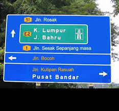 Nah, haiwan pun perlukan papan tanda juga. Rahsia Papan Tanda Jalan Buletin Info 1 Malaysia Global Facebook