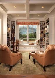 36 Fabulous Home Libraries Showcasing Window Seats Home Library Design Home Library Rooms Reading Room Design