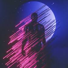 Weird And Surrealist Environments Dark Light And Neon Of Devansh Atray Light In The Dark Dark Artwork Gorgeous Art