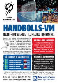 Final och bronsmatch avslutar mästerskapet 31 januari. Nickes Com Handbolls Vm 2019 Page 1 Created With Publitas Com