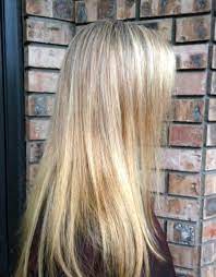 Image Result For Blonde Highlights Vs All Over Color Blonde Highlights Blending Gray Hair Work Hairstyles