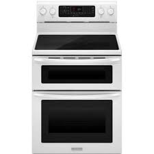 double oven electric range