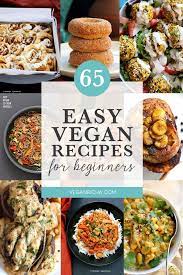 65 Easy Vegan Recipes For Beginners Kochideen V Vegan Recipes Easy Vegan Recipes Beginner Vegan Recipes