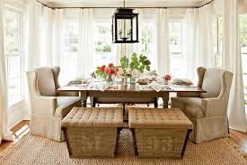 Amplify the farmhouse appeal of your dining room, breakfast nook, or kitchen with the humblenest farmers market 45 in. 30 Unassumingly Chic Farmhouse Style Dining Room Ideas