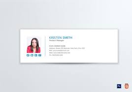 Professional Product Manager Email Signature Template Email Signature Templates Best Email Signatures Email Signature Generator