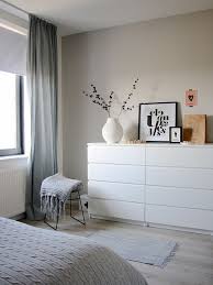 Two Four Drawer Malm Dressers Side By Side Bedroom Interior Bedroom Design Home Decor