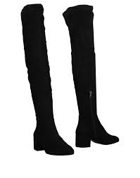 Ash Knee Boots In Black Modesens