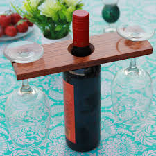 The perfect condiment caddy for organising your bar. Wooden Wine Bottle Glass Holder Portable Wine Caddy Bar Accessories Woodgeekstore