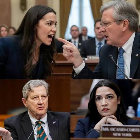 AOC and senator Kennedy exchange insults