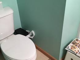 These people do not want to live with the oak trim anymore, however they feel it's either too expensive or would take too much time to do something about it. What Bathroom Flooring To Complement Golden Oak Trim