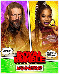 The 2021 installment, emanating live from the wwe thunderdome on sunday, january 31st, will feature two rumble matches as always: In Pics Wwe Royal Rumble 2021 Edge Runs The Rumble Gamut Bianca Belair Gets Emotional After Win
