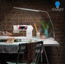 This stunning brushed chrome lamp gives you plenty of bright daylight! Daylight U35108 Slimline 3 Led Table Desk Lamp Brushed Steel Clamp At Allbrands Com