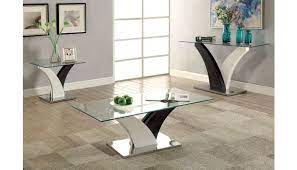 You could found another contemporary coffee table sets better design concepts. Helix Grey White Modern Coffee Table