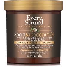 This rich and creamy natural treatment is helpful for hydrating and repairing your damaged hair. Every Strand Shea Coconut Oil Deep Moisture Hair Masque 15 Oz Naturallycurly