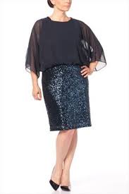 Buyuk Beden Lacivert Elbise 5846 Elbise Kiyafet Moda Stilleri