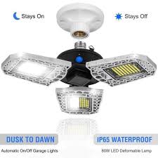 Three Leaf Garage Light Buy 2 Get 5 Off Free Shipping Ballstraining Garage Lighting Led Garage Lights Led Garage Ceiling Lights