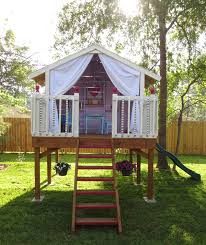 Handmade Hide Away The Handmade Home Backyard Fun Play Houses Backyard Playhouse