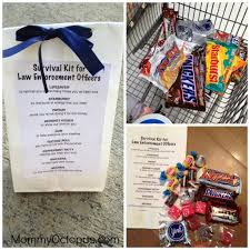 Police Officer Survival Kit Appreciation Week Goodie Bags Mommy Octopus Police Officer Appreciation Police Officer Appreciation Week Police Gifts