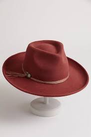 Sicily Crushable Wool Felt Outback Hat Overland Outback Hat Felt Cowboy Hats Hats