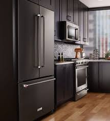 Steel kitchen is dedicated to providing you with a gorgeous kitchen with stainless steel kitchen cabinets. Modern Kitchen Designs With Black Appliances