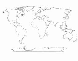 Oceans And Continents Worksheets Printable Blank World Map For Kids Fashionvitamins World Map Stencil World Map Printable World Map Coloring Page