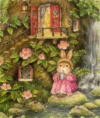Pin By Simona Andrusca On Fantasia Susan Wheeler Bunny Art Whimsical Art