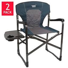 Timber Ridge Director S Chair 2 Pack Reclining Outdoor Chair Directors Chair Outdoor Folding Chairs