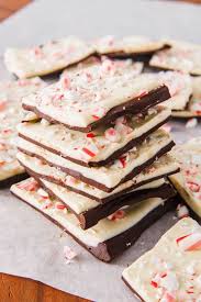One dark one white, that are topped with crushed candy canes. 30 Easy Homemade Christmas Candy Recipes How To Make Holiday Candy
