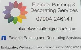 Playful and deceptively simple, her mixed media paintings are full of the everyday things she knows best. Elaine S Painting And Decorating Services Home Facebook