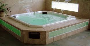 Concrete installation in jacksonville, florida. Custom Spa Hot Tub Installation