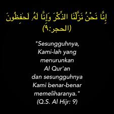 Maybe you would like to learn more about one of these? Candra Malik Pa Twitter 1 Q S Al Hijr 9 Sesungguhnya Kami Lah Yang Menurunkan Al Qur An Dan Sesungguhnya Kami Benar Benar Memeliharanya Quranterpelihara Https T Co Vuzf7jgegn