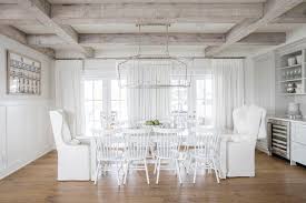 Greenforest round dining table 32, modern white kitchen dining room table small wooden leisure coffee table for home office living room lounge,easy assembly. Get The Look Entire Jillian Harris Dining Room For 2000 The Leslie Style