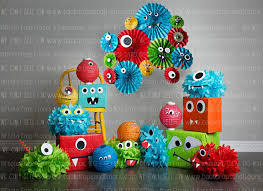 Fun Monster Photography Backdrop Birthday Party Cake Smash Etsy Monster 1st Birthdays Monster First Birthday Monster Birthday Parties