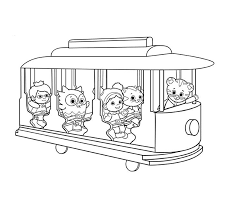 12 free printable daniel tiger coloring pages. Art Daniel Tiger Pbs Kids